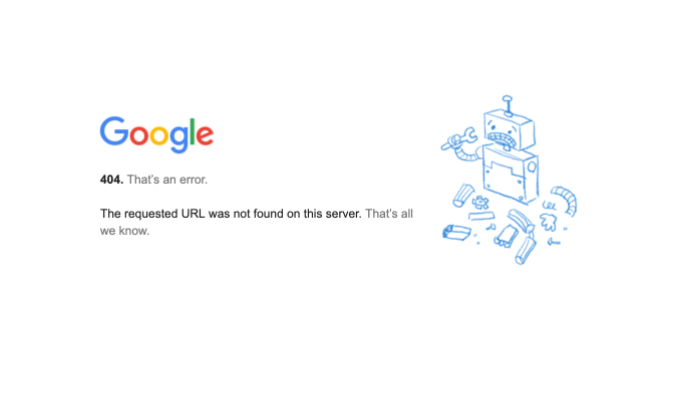 Erro 404