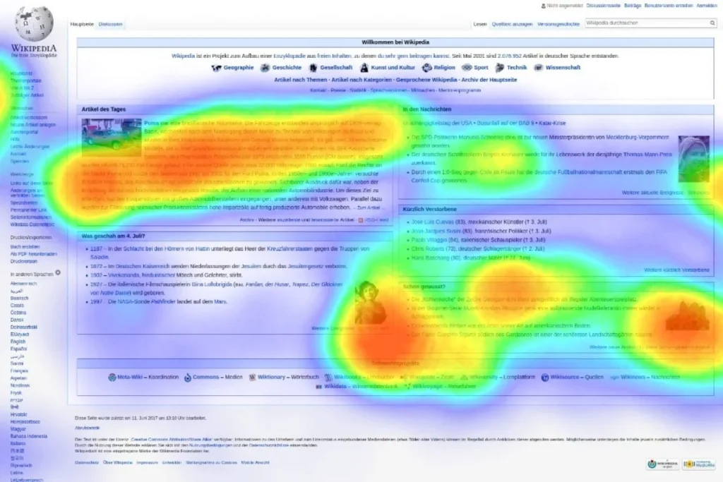 Troca de Links: Riscos e Benefícios Para o SEO 2 Mapa de calor
